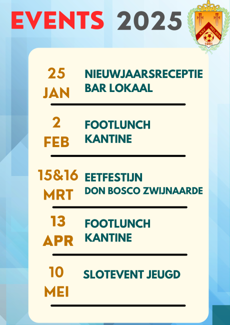 Upcoming events
